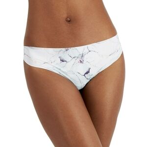 Alfani Women's Laser-Cut‎ Thong Underwear 2-Pk Set Marble Size L